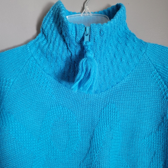 Obermeyer Sport Women's Julie Front Zip High Neck Knitted Sweater. Size M - Picture 3 of 9